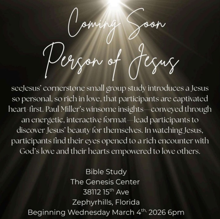 Person of Jesus Bible Study