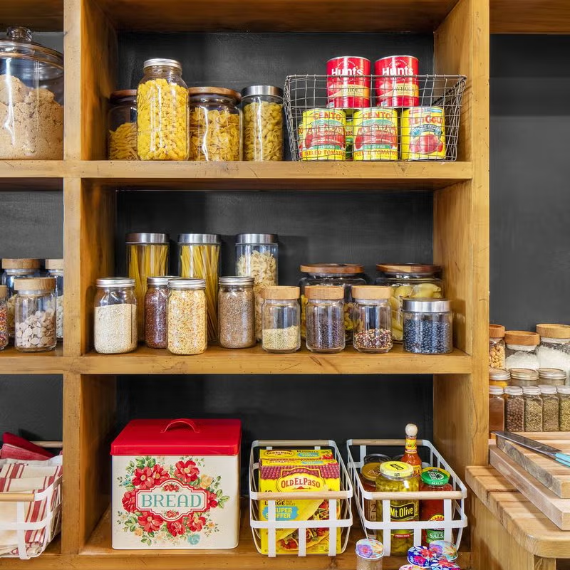Food pantry closet